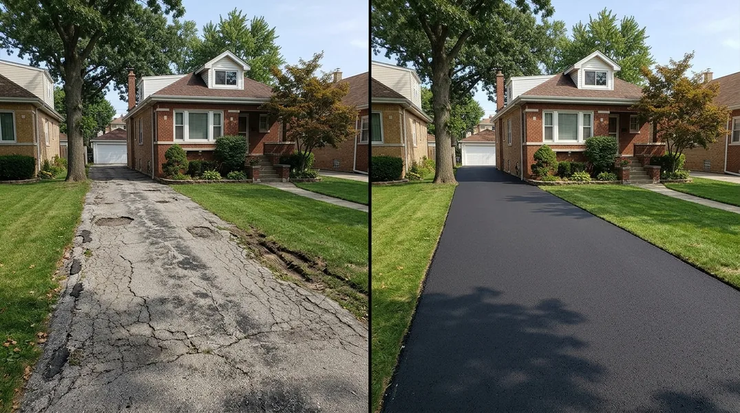 Result asphalt paving in Chicago - Chicago Asphalt Paving