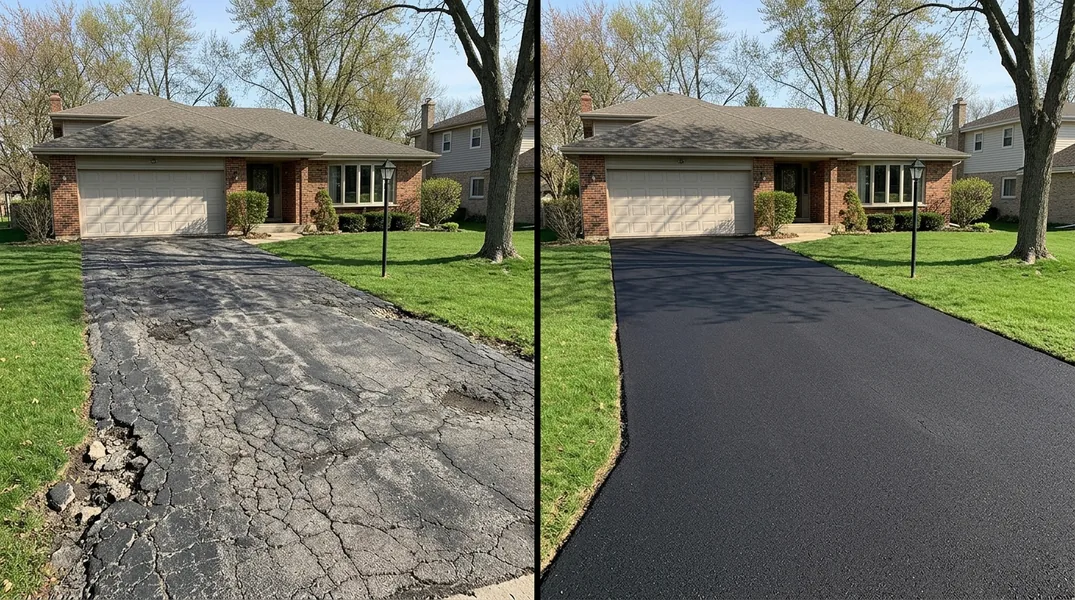 Result asphalt paving in Chicago - Chicago Asphalt Paving