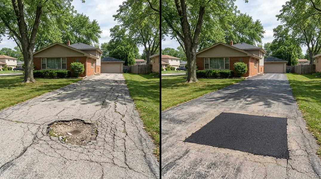 Result asphalt paving in Chicago - Chicago Asphalt Paving