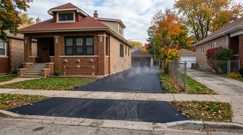 Asphalt Driveway Paving & Installation Chicago
