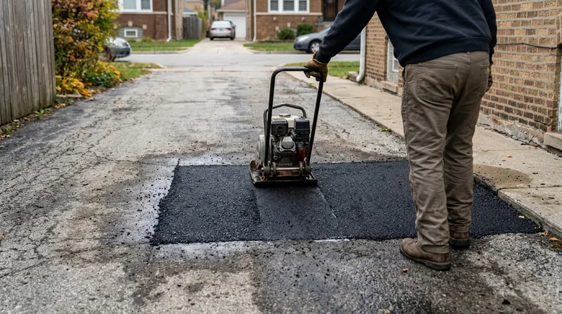 Pothole Repair & Asphalt Patching Chicago