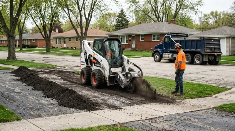 Asphalt Milling & Removal Chicago